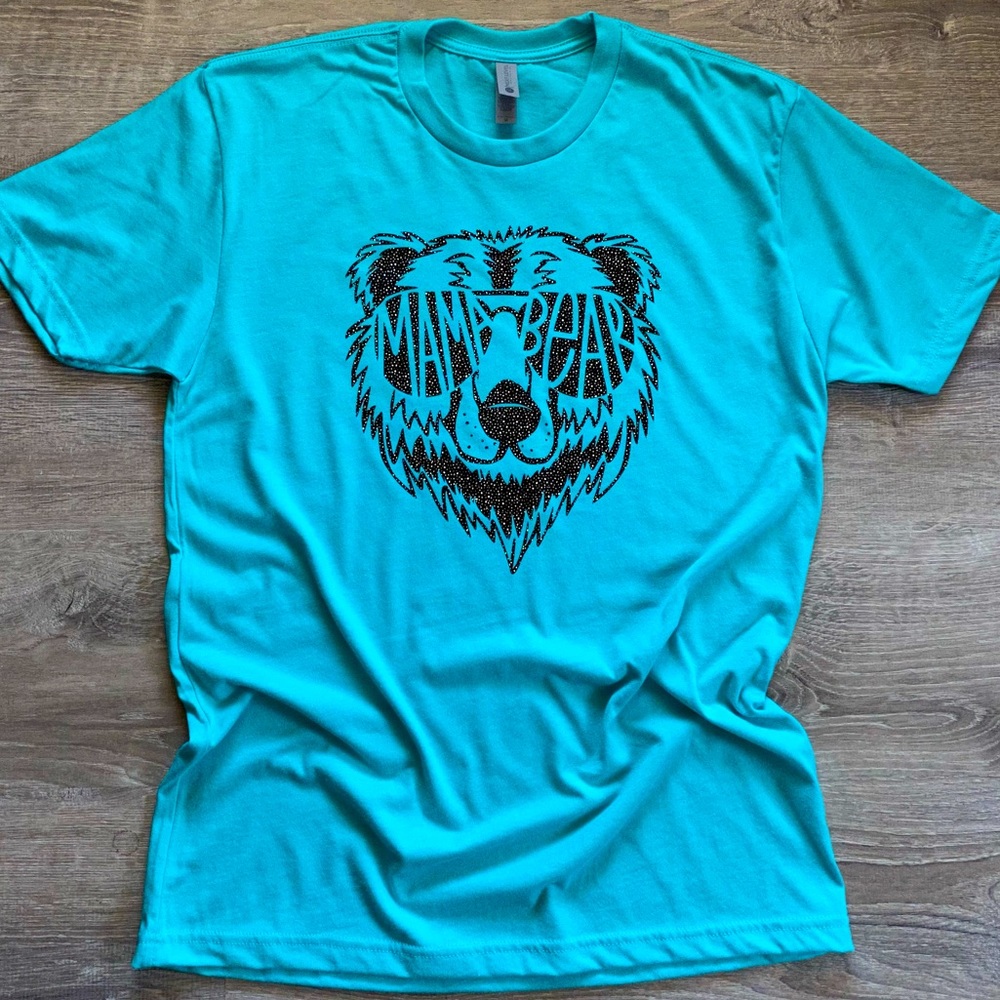 New! Sunglass Mama bear tee